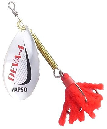 MAPSO - 5 Cucharillas de pesca DEVA-5 PNR 7 gms.