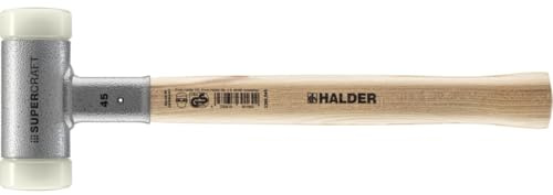 Halder 3366045 - Mazo de nailon con reductor de vibraciones, multicolor, 45 mm