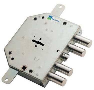 Serratura triplice da infilare a doppia mappa - destra
