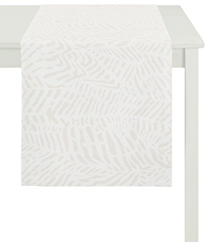 APELT 3312 _48x140_Fb. 20 Tischläufer, Polyester, beige, 48 x 140 x 0.5 cm