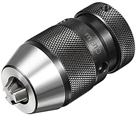 Sourcingmap Keyless Drill Chuck B10 Taper Mount Adjustable 1/64-1/4 3-Jaw for Lathes Milling Drilling Machine