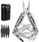 BIBURY Multi-Tool, Multitools Pliers with Rope Cutter, Can Opener, Screwdriver, EDC Tools for Camping, Outdoor Activities, Repairing (Blackside)