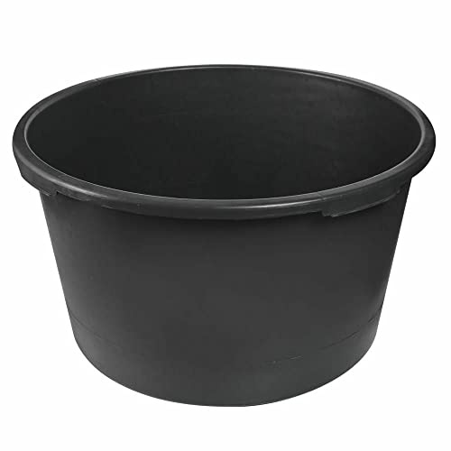 45L Litre Round Multi Tub Horse Duck Feed Bucket Equine Stable Water Trough Pet