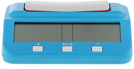 Amagogo Schachuhr Digitaler Schach, Blau
