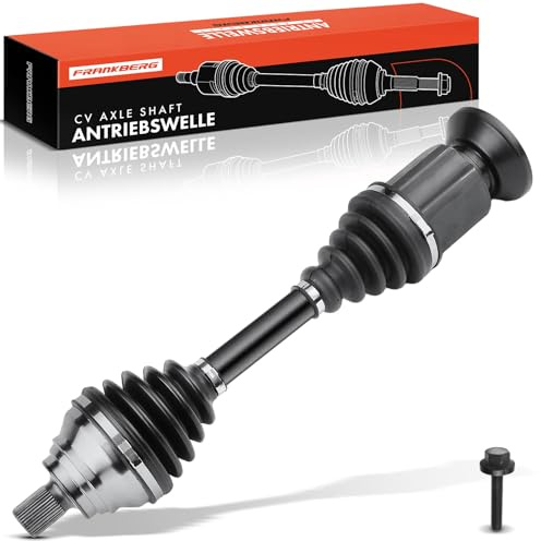 Frankberg Antriebswelle Achswelle Schaltgetriebe ohne ABS Ring | Kompatibel mit Q3 8UB 8UG 2011-2018 Tigua.n 5N 2007-2018 Tigua.n Van 5N 2009-2018 Replace# 261296