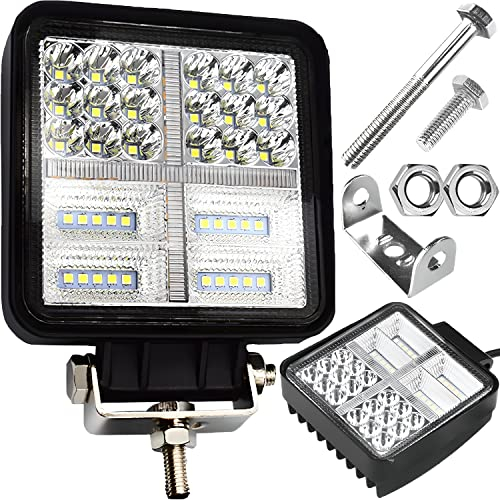 Retoo Arbeitsscheinwerfer LED 170W IP67 Wasserdicht Offroad Zusatzscheinwerfer 12V, 6700 Lumen, Rückfahrscheinwerfer für Trecker Bagger SUV, UTV, ATV Nahfeldausleuchtung, Arbeitslicht