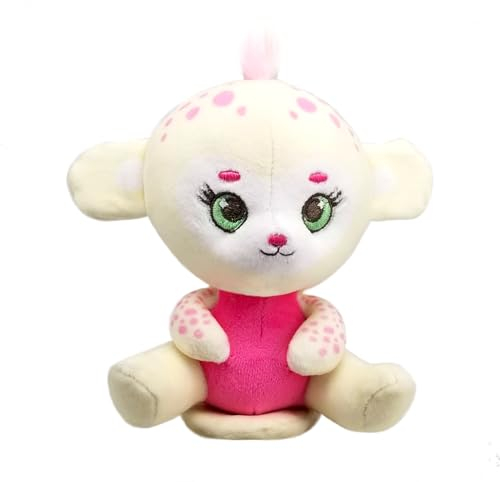 Bauer Spielwaren Shoulderkins - Squish: Kuscheltier aus softem Plüsch, mit Magnet zum Platzieren auf der Schulter, beige (18041)