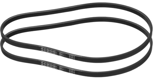 sourcing map 2pcs 230J4 Poly V Belt, 4 Ribs PJ V-Ribbed Belt 23 L x 0.37 W x 0.14 T, EPDM Poly V Belt, Multi Wedge Micro V Serpentine Belt