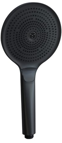 VIGOUR Handbrause individual 3.2 schwarz matt 3-strahlig rund | V32HB3RSM