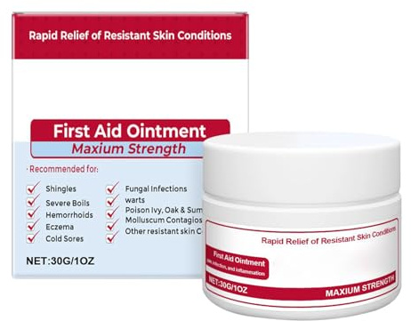 Extra Stark Anti-Klåda Kräm för att Lindra Klåda Lugnande Kräm | Näringsrik Lotion Fuktcreme Rodnad Mild Fuktgivande För Nattvård Simning Resor Camping Sminkberedare