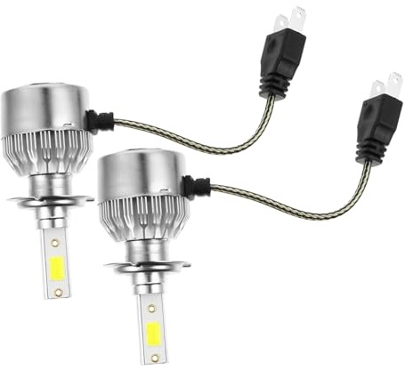 Hemobllo Luces Led Para Coche Faros Delanteros H7 Bombillas Led Iluminación Vehículo Suv y Camión Resistente Al Calor Uso Todo Clima