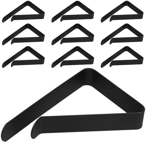 Supvox 10 Tischdeckenklammern: Tischdeckenklammern aus Edelstahl für Picknicks – Metall-Tischdeckenklemmen für Winddichte Gartenpartys, Terrasse und Camping