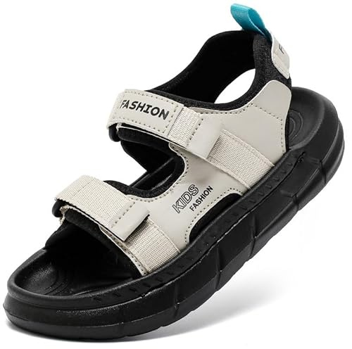 Bambine Sandali Estivi EVA, Bambino Sandaletti Punta Aperta Antiscivolo | Bambini Leggere Pantofole con Cavigliera da Scalzo per Ragazzi, Scarpe da Spiaggia Esterno