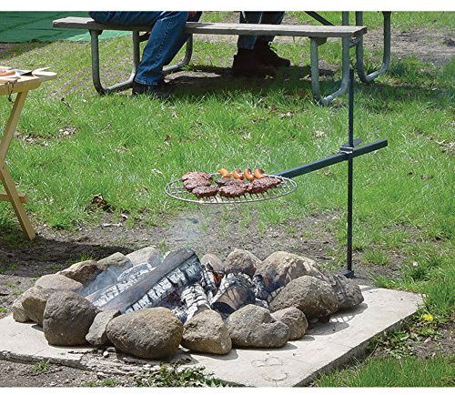 Bob-A-Que Barbecue d'extérieur pivotant à 360°