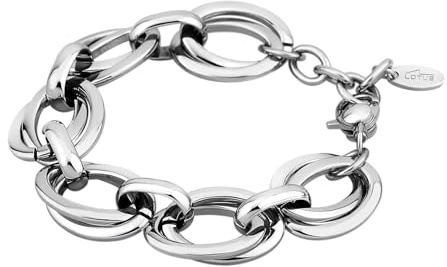 Lotus Style Armband Edelstahl Damen LS1616-2/1 | Elegantes Armband, poliert mit feiner Verarbeitung 22 cm, Ideal als Geburtstagsgeschenk, Jahrestag, Besondere Anlässe