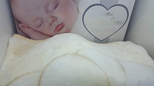 Baby sacco copertina coperta pile culla carrozzina bimbo neonato T&R cielo GIALLO