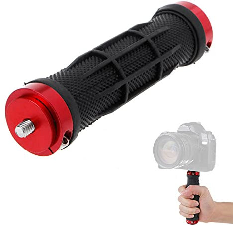 Kameragriff-Halterung, Universal-Lenkergriff, Kamerastabilisator mit 6,35 mm männlicher Schraube für Digitalkamera, Camcorder, Action-Kamera, LED-Videolicht, Smartphone