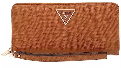 GUESS SWZG8500460 Laurel SLG Large Zip Around Women Leichter Cognac Size One Size
