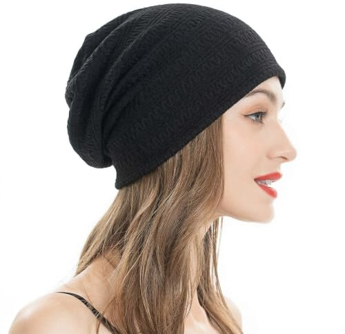 ZLYC Bonnet d'été léger en Jersey Doux pour Femme | Élastique léger et respirant, style quotidien minimaliste, shopping au bureau, sorties quotidiennes, festival, voyage