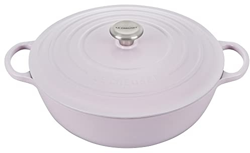 Le Creuset Emaillierter Kochofen aus Gusseisen mit Deckel, 7,5 Quart, Shallot