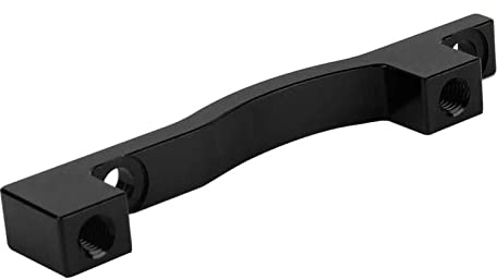 Dioche 180 Mm Scheibenbremsen-Adapter, 160 Bis 203 Post-Mount-Adapter, Aluminiumlegierung, Fahrrad-Scheibenbremsen-Montage-Bremssattel-Adapter A F203 für Mountainbike (schwarz)