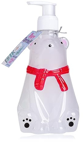 Accentra Handseife BEARY CHRISTMAS in Pumpspender in Eisbärform, 310ml Handseife im Pumpspender, Flüssigseife, Duft: Vanilla Frost
