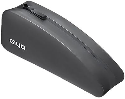 wisoolkic Rennrad Packtaschen, wasserdichte Fahrradtasche mit Dreipunkt Unterstützung, Nylon, Schwarz, Fahrradzubehör, Vorderrohr Rahmentasche, G 10 große Größe