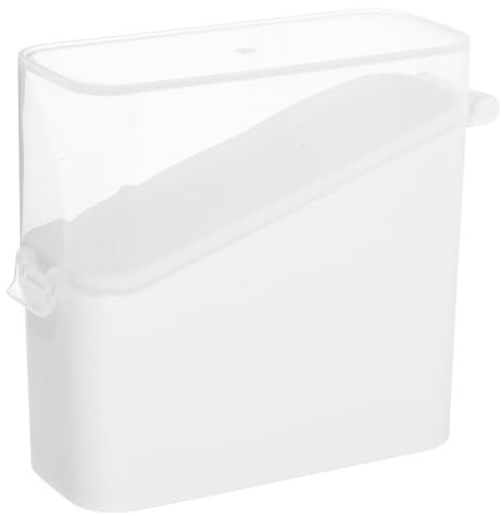 Alipis Caja de Conservación de Queso Pp Color Claro para Frigorífico | Tapa Tipo Concha, Mantiene Lonchas Recién Cortadas y Evita Mezcla de Aromas, Formato Compacto para Hogar