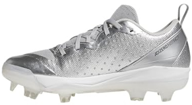 adidas Adizero Instinct TPU Silver Speed Softball, Zapatillas Mujer, Plateado Metálico Negro Gris, 44 2/3 EU