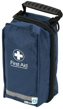 The Workplace Depot Personal Issue First Aid Kit, BS 8599 Complaint General First Aid Kit in Blue Carry Pouch