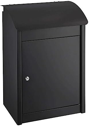 HAVVMK Briefkasten Großraum-Briefkasten Metall-Paketkasten Familienhaus-Briefkasten Vertikaler Außenbriefkasten 13,3 × 11,6 × 26 Zoll