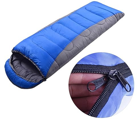 Toyvian Schlafsack Für Winter Camping Outdoor Verdickter Schlafsack Für Erwachsene Winterschlafsack Für Kalte Temperaturen Camping Mit Kapuze Und Kordelzug