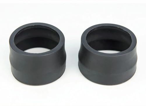 tianwandong Lot de 2 oculaires en caoutchouc for jumelles, microscope, télescope, protection des yeux for laboratoire, 33-43 mm