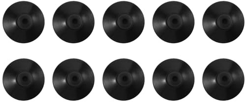 Dropfree 10 x Black rubber 27mm Suction Cup Clip Sucker For Aquarium Fish Tank Pump
