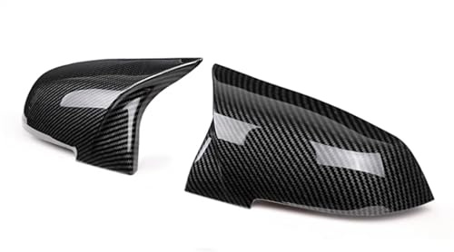 Auto Spiegelkappen 1 2 3 4 Für F20 Für F30 Für F31 Für F32 Für F36 2012-UP Für 320i Für 328i Für 330d Für 335i Spiegelabdeckung Spiegelkappen(Carbon fiber pattern)