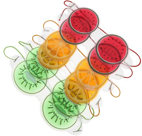 FONDOTIN Maschera Terapeutica gli Occhi 6 Pezzi Compressa Caldo-freddo Riutilizzabile, Rinfrescante e Rilassante per Occhiaie e Borse, per Viaggi, Casa e Sonno Rapido