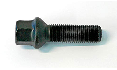 H&R Bullone ruota sferica R13 M14x1.50 - Lunghezza 40mm - Nero (pe. per VAG)