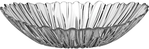 Pasabahce 10611 Aurora Tafelaufsatz Glas, Oval, 33 x 26 cm