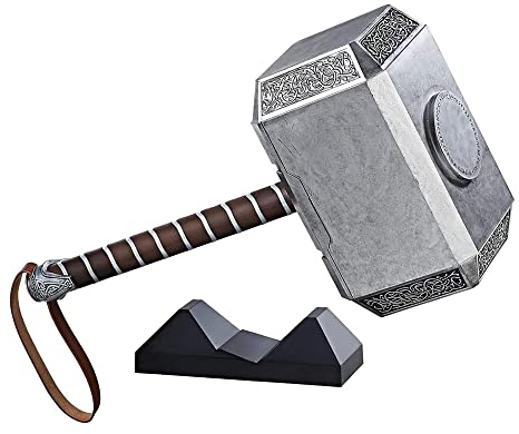 Marvel Avengers Legends Series Mjolnir Electronic Hammer , Gray