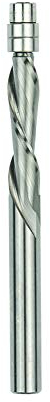 Jiiolioa XX2133 Spiral Flush Trim Router Bit 1/4-Inch shank Down Cut 1/4x1-3/8x1/4x3
