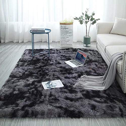 MBUHJ Hochflor Teppich Wohnzimmerteppich Langflor, Hochflor Shaggy Langflor Teppich, Langflor Teppiche Modern,für Wohnzimmer Flauschig Schlafzimmer Bettvorleger Outdoor Carpet (A/4,200 x 250 cm)