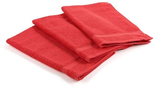 Caleffi – Juego de Toallas Baño 100% Algodón – Set 2 Piezas: 1 Toalla Lavabo 50x100 cm + 1 Toalla Invitado 40x60 cm – Suaves, Absorbentes y Lavables - Toallas Baño Completo - Ducha