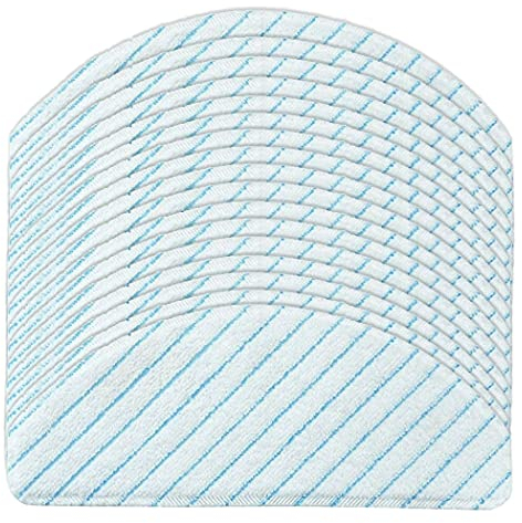 Chuancheng 50 Stück Wischtuch-Zubehör für Ecovacs Deebot Ozmo N8 Pro +/ T8 Max/ T9 AIVI/ T8 +/ N8Pro/ T8 AIVI/ N8/ T9 + Staubsauger