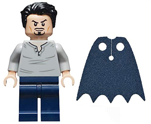 LEGO Avengers - Tony Stark from Iron Man Armory with Extra Blue Cape
