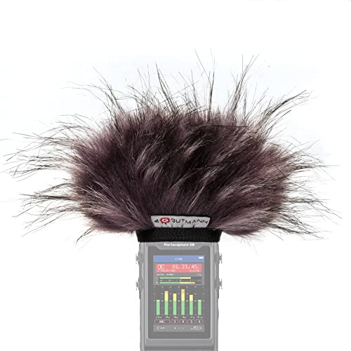 Gutmann Mikrofon Windschutz Fell für Tascam Portacapture X8 Neptune Handgefertigt in Deutschland