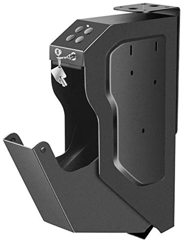 ZWJABYY Gun Safes For Guns,Biometric Gun Safe For Guns,Wall Gun Gun Cabinet,Mini Gun Safe,Fingerprint Lock Safe,Combinationlock