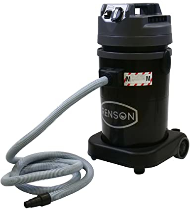 RENSON Aspirateur Professionnel, certifié M, aspirateur Puissant, Prise électrique, cuve 37L, aspirateur Atelier
