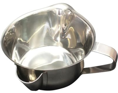 Cabilock Separador De Aceite y Grasa Colador De Aceite Inoxidable 16 Cm Seguro Multifuncional