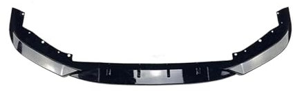 Frontspoiler Frontsplitter V.2 Für 5er G30 G31 Pre-LCI 2017-2020 Tuning 3-teilig Für Maxton Style Stoßstangenlippe Spoiler Splitter Diffusor Spoiler(Gloss Black)