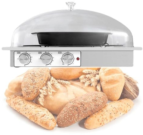 HCAUYNN Cassa di Lievitazione con Ripiano, Scatola di Fermentazione Trasparente, Controllo Indipendente della Manopola, Riscaldamento A Bassa Temperatura, per Fare Pane, Yogurt, Natto,01-110V